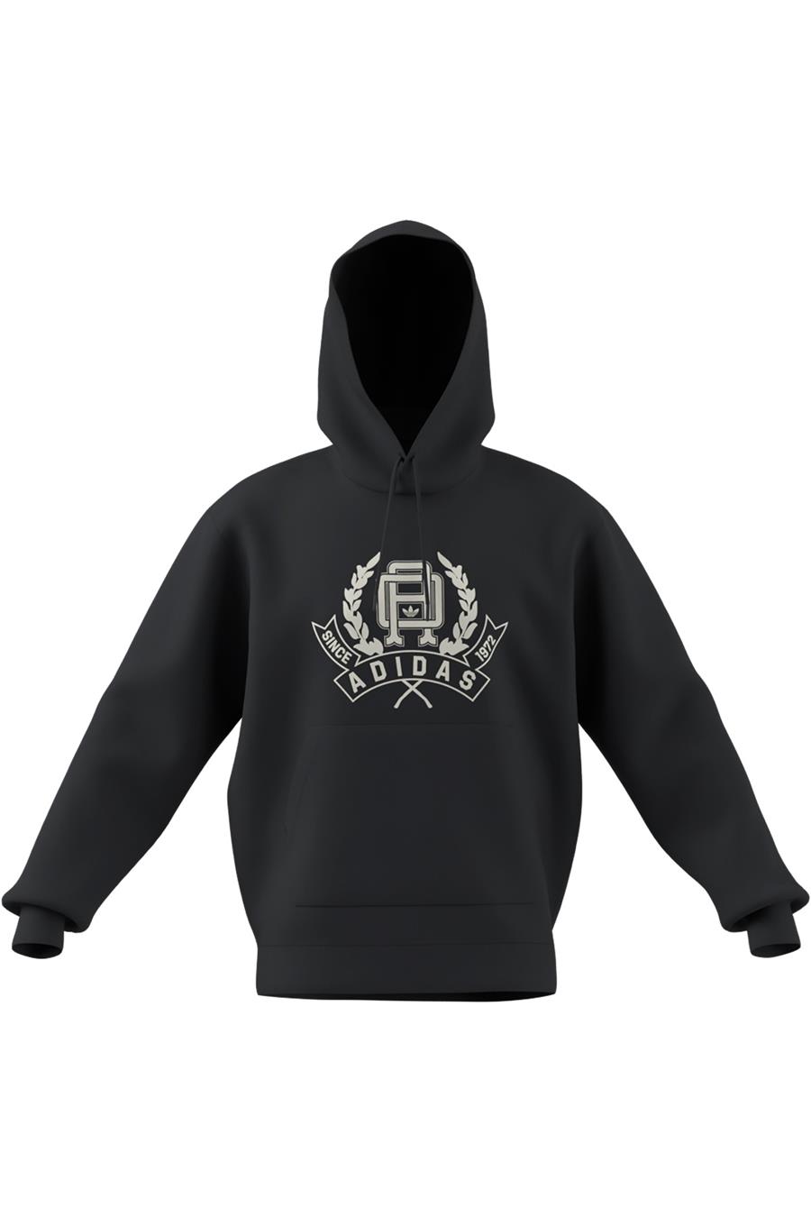 adidas  Erkek  Gri  Sweatshirt GRAPHIC LO HD JX8186