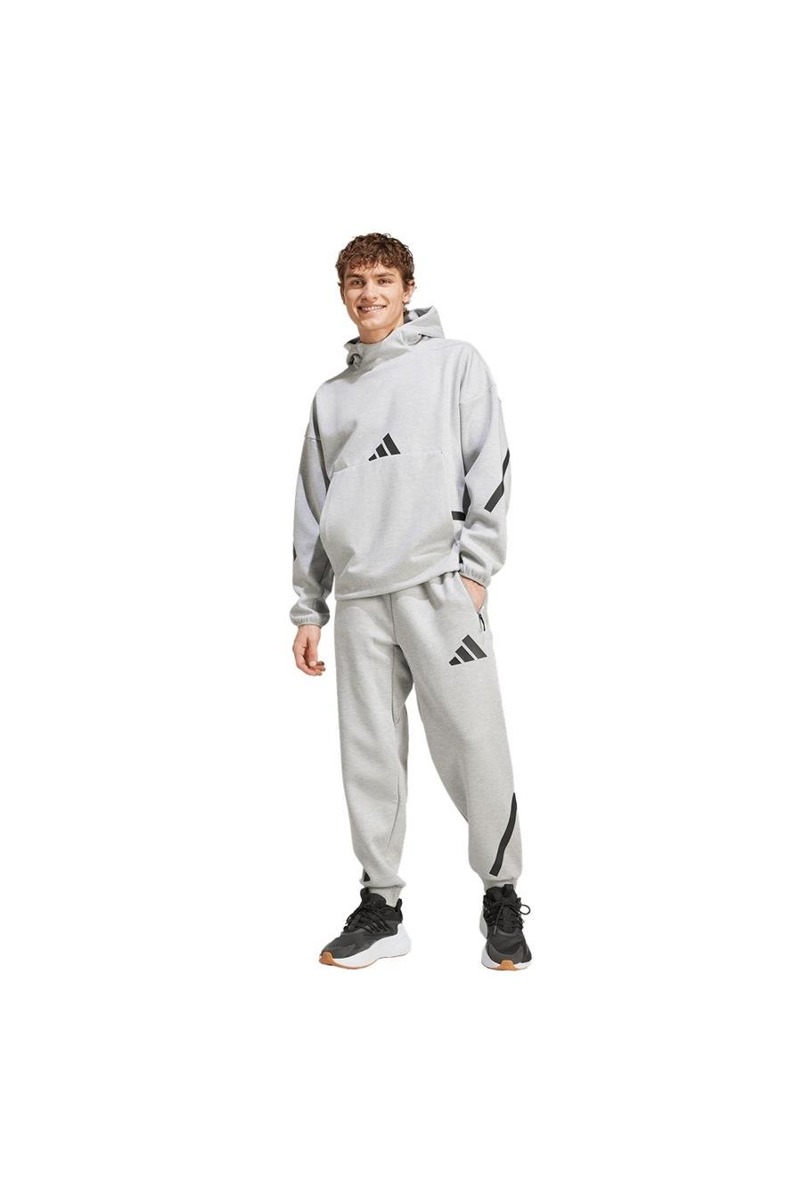 adidas  Erkek  Gri  Sweatshirt M Z.N.E. HD JE3070