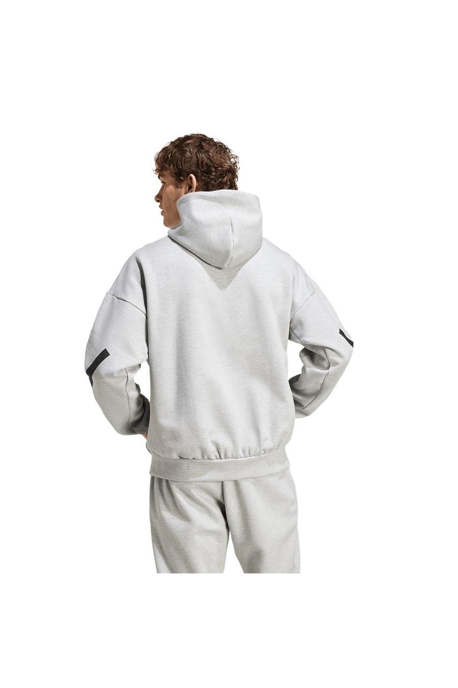 adidas  Erkek  Gri  Sweatshirt M Z.N.E. HD JE3070