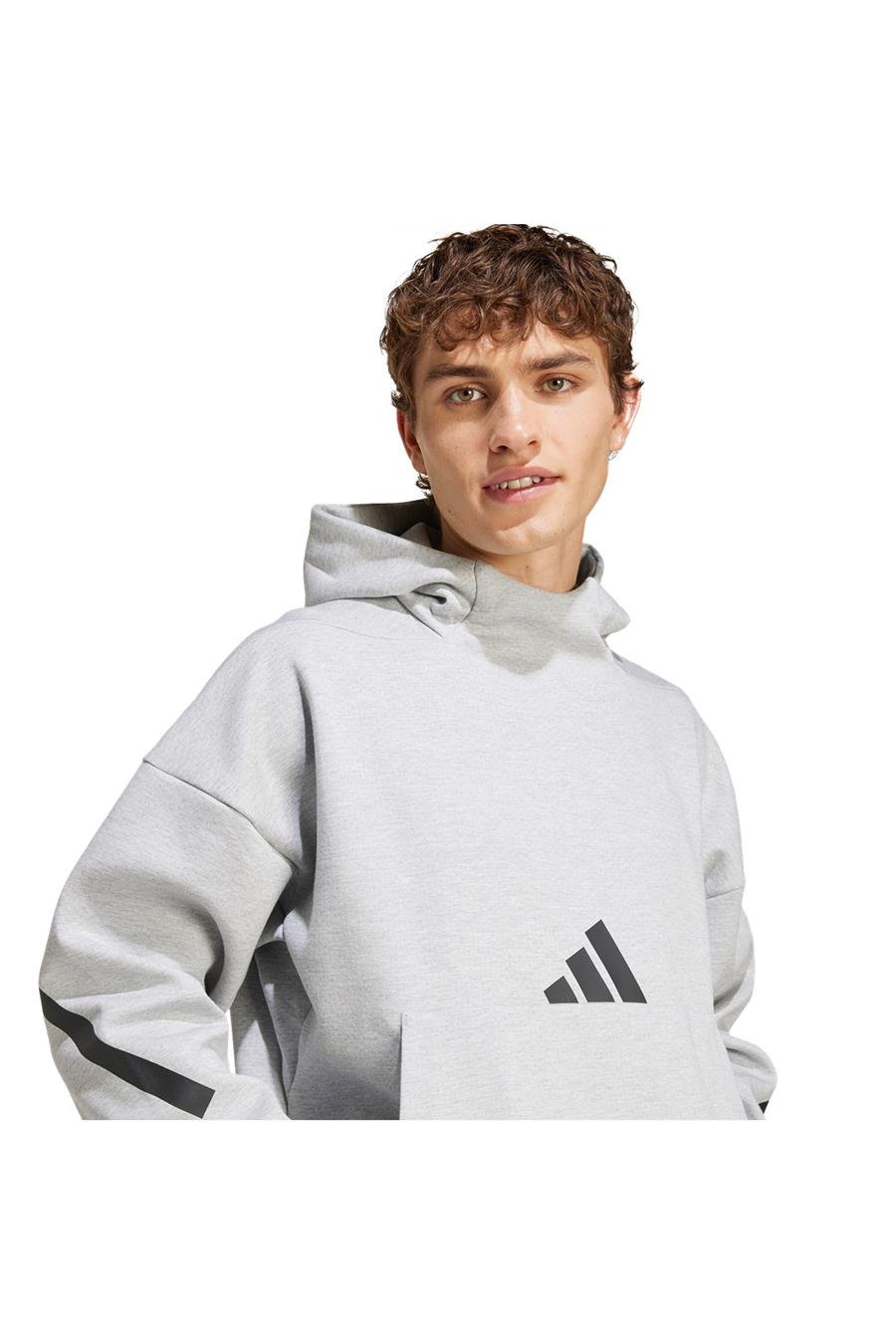 adidas  Erkek  Gri  Sweatshirt M Z.N.E. HD JE3070