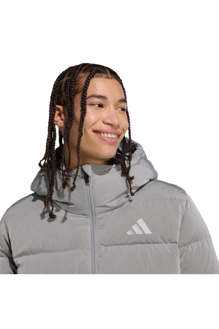 adidas Erkek  Gümüş  Mont HOLIDAY D JKT JL5076