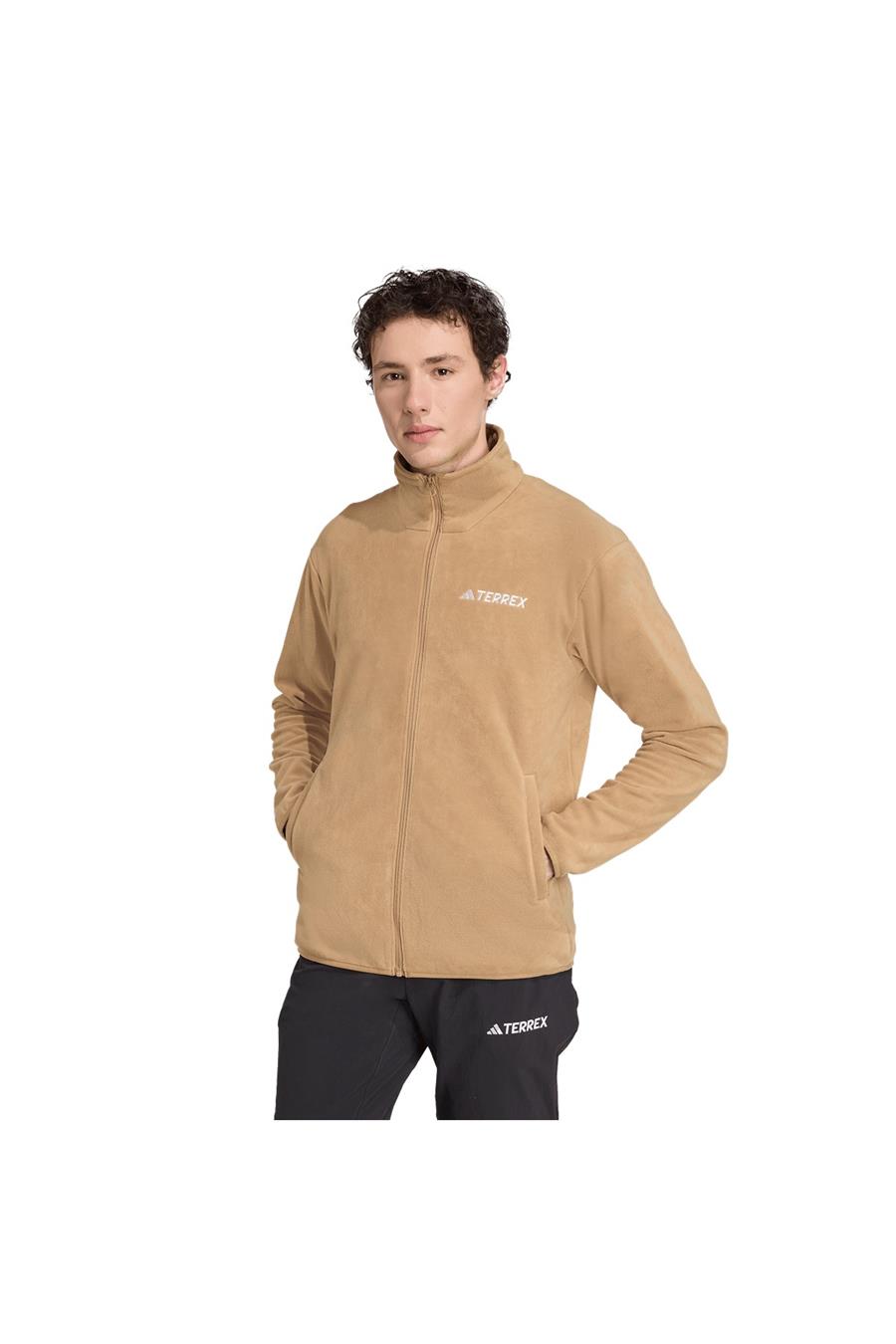 adidas  Erkek  Kahverengi  Ceket MT ESS FZ FL JM3115