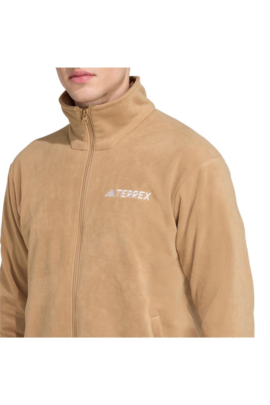 adidas  Erkek  Kahverengi  Ceket MT ESS FZ FL JM3115