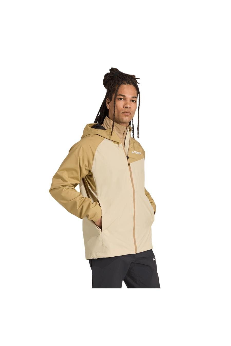 adidas Erkek  Kahverengi  Ceket MULTI 2L RAIN J JL9773