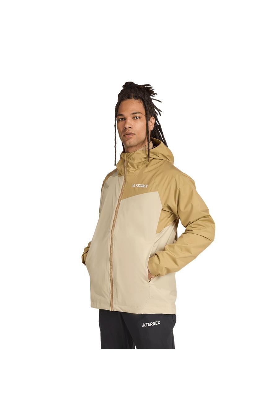 adidas Erkek  Kahverengi  Ceket MULTI 2L RAIN J JL9773