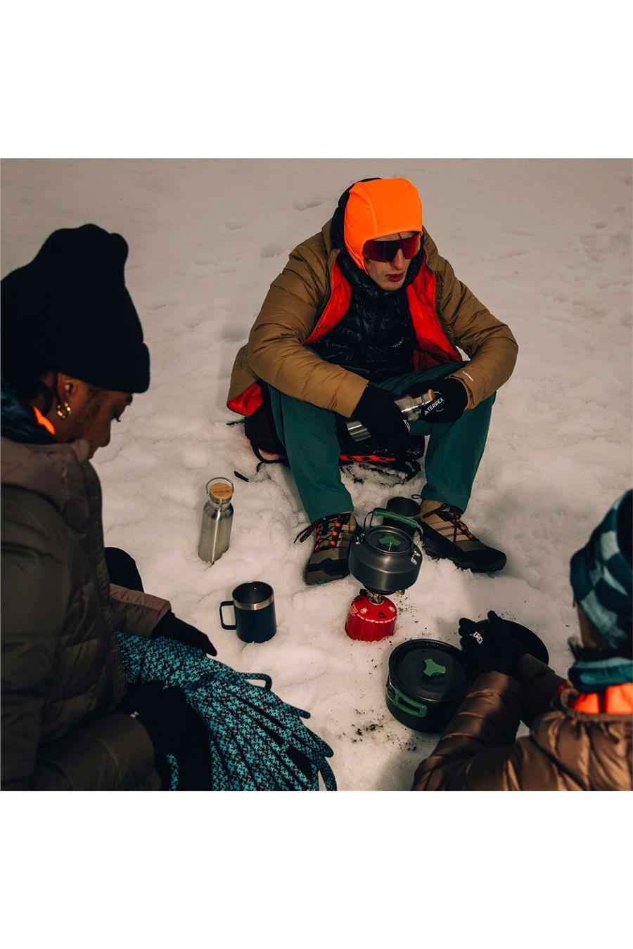 adidas Erkek  Kahverengi  Mont MT DOWN HO J JZ9971