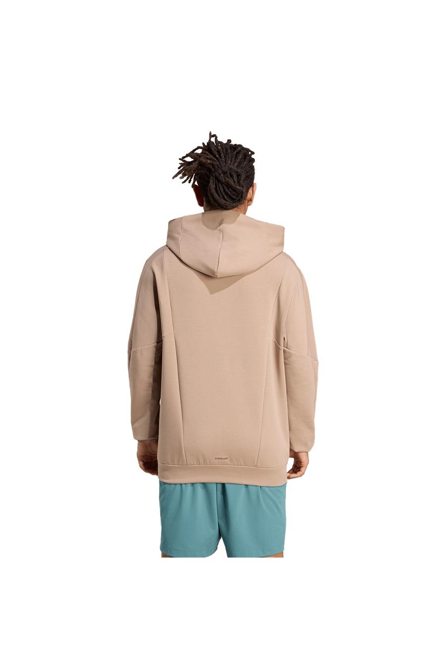 adidas Erkek  Kahverengi  Sweatshirt D4T HOODIE JX0675