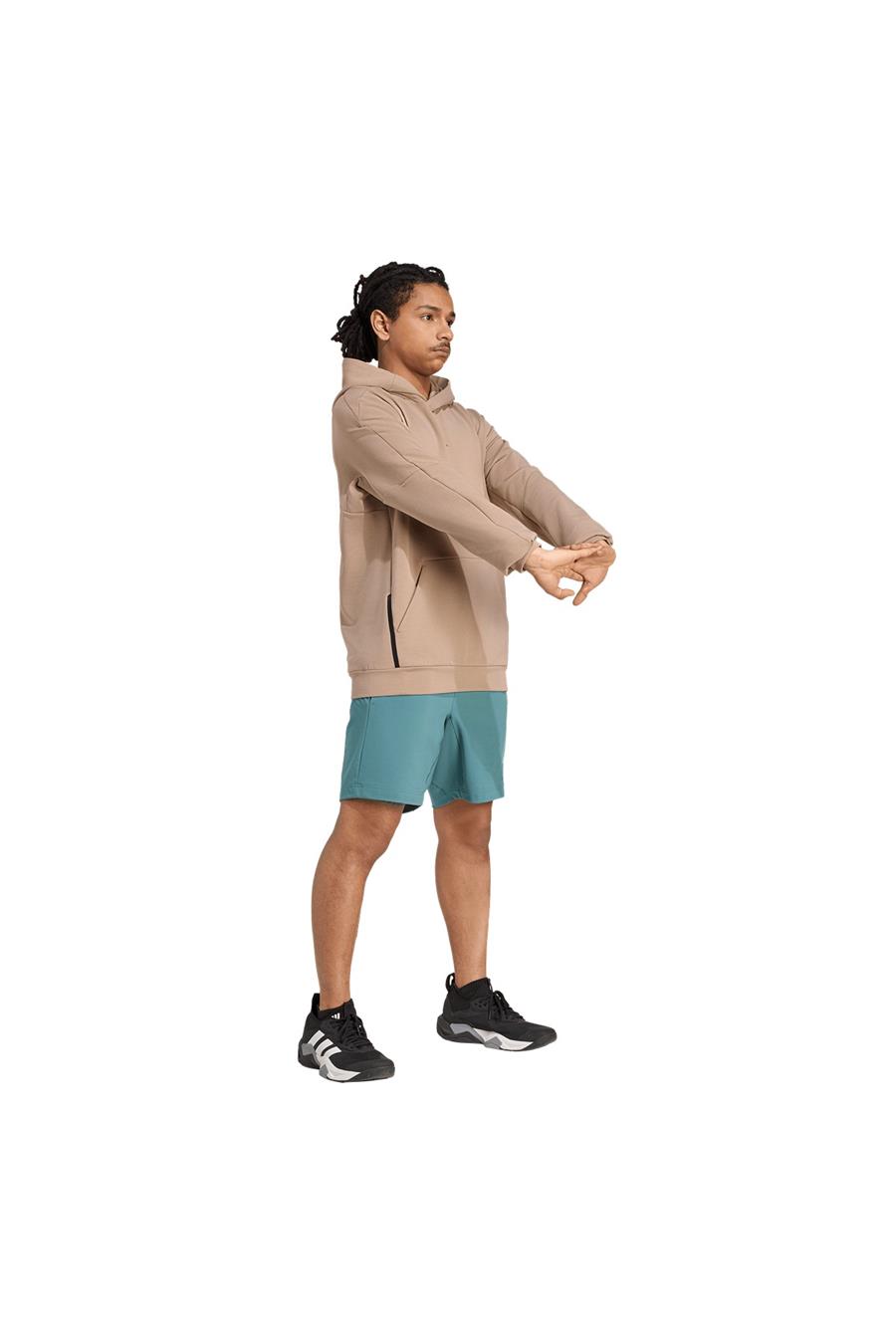 adidas Erkek  Kahverengi  Sweatshirt D4T HOODIE JX0675