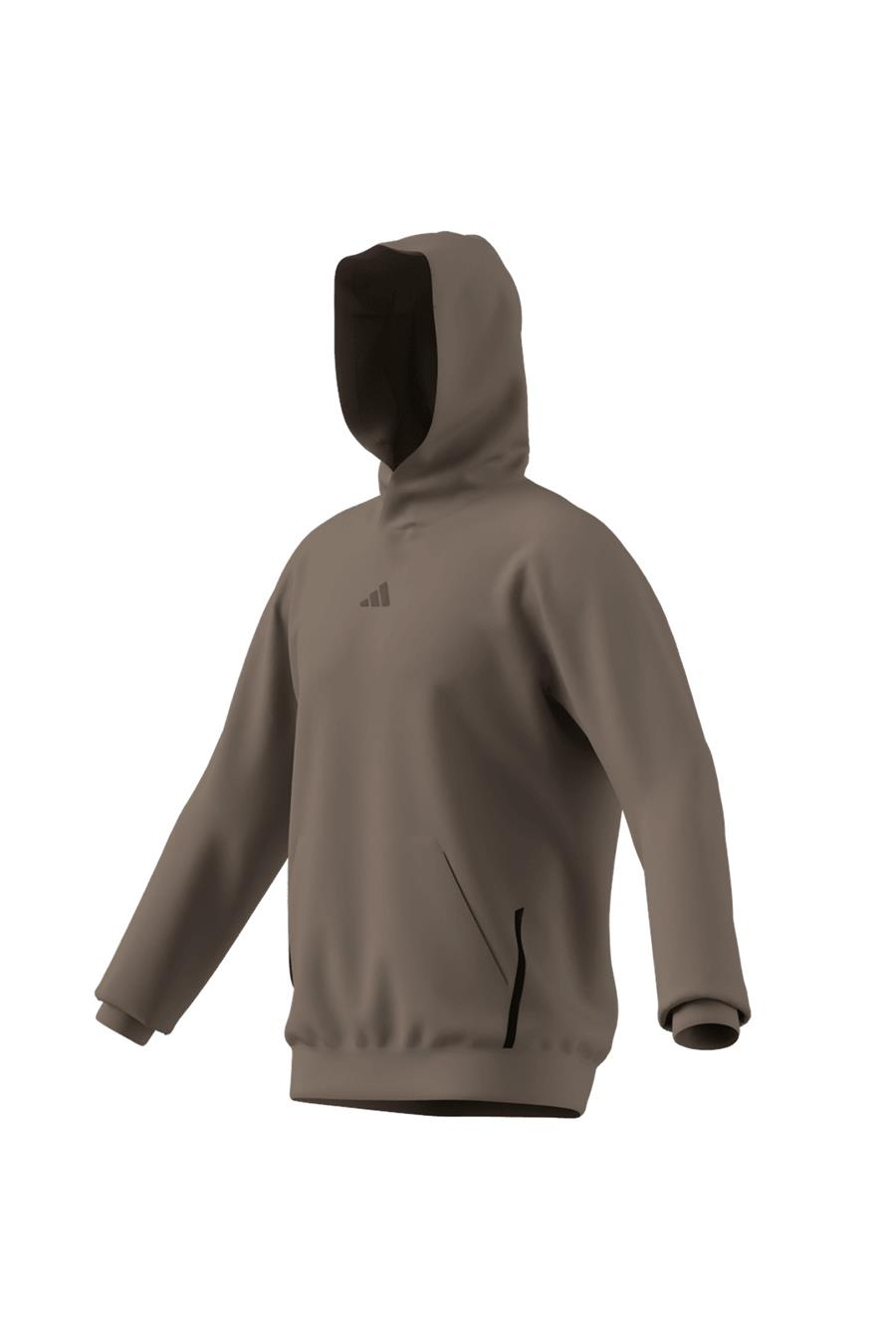 adidas Erkek  Kahverengi  Sweatshirt D4T HOODIE JX0675