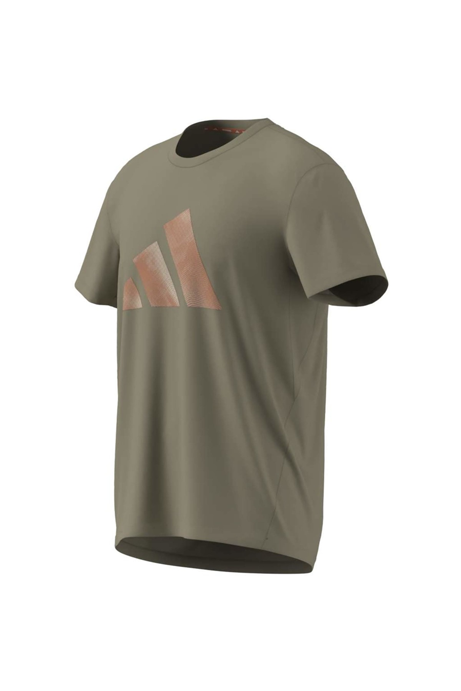 adidas Erkek  Kahverengi  T-shirt Run Ess BL T M KC4274