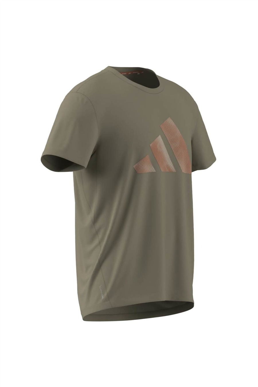 adidas Erkek  Kahverengi  T-shirt Run Ess BL T M KC4274