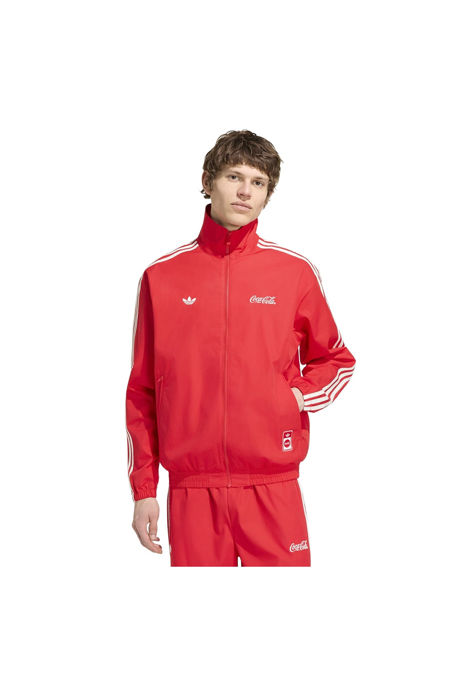 adidas Erkek  Kırmızı  Ceket CC FIREBIRD TT KY2111