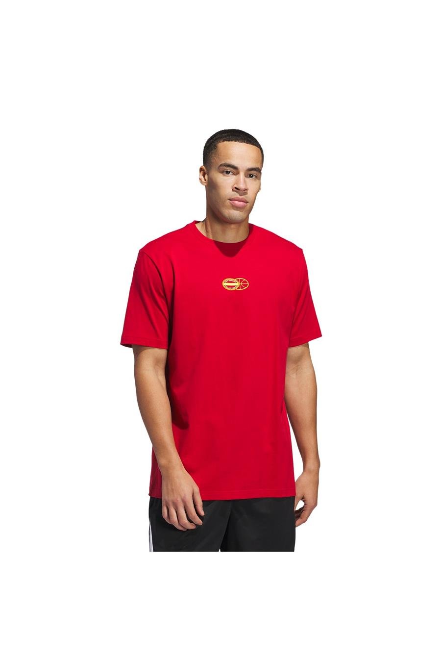 adidas Erkek  Kırmızı  T-shirt SUM NOVELTY T 1 JI7106