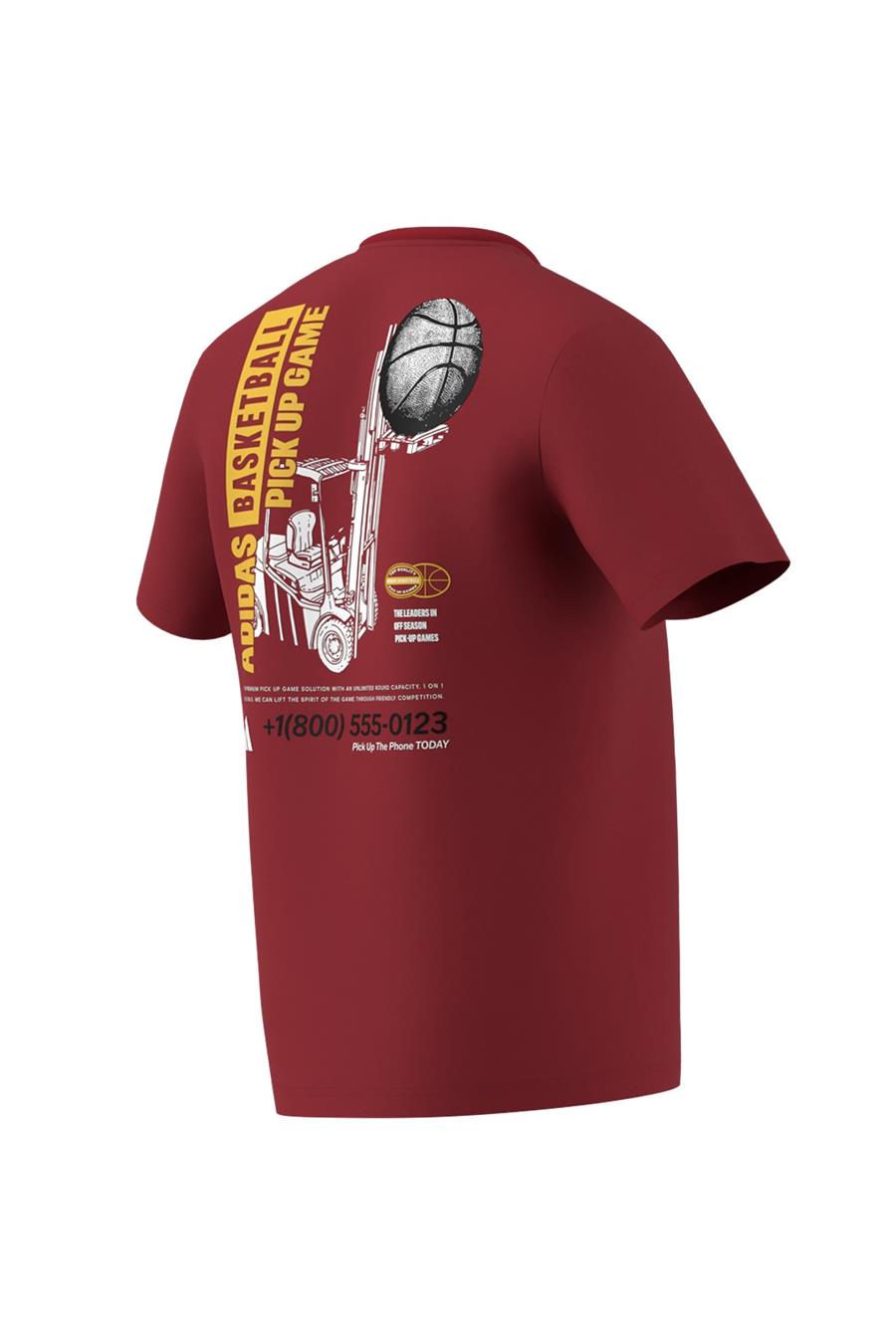 adidas Erkek  Kırmızı  T-shirt SUM NOVELTY T 1 JI7106