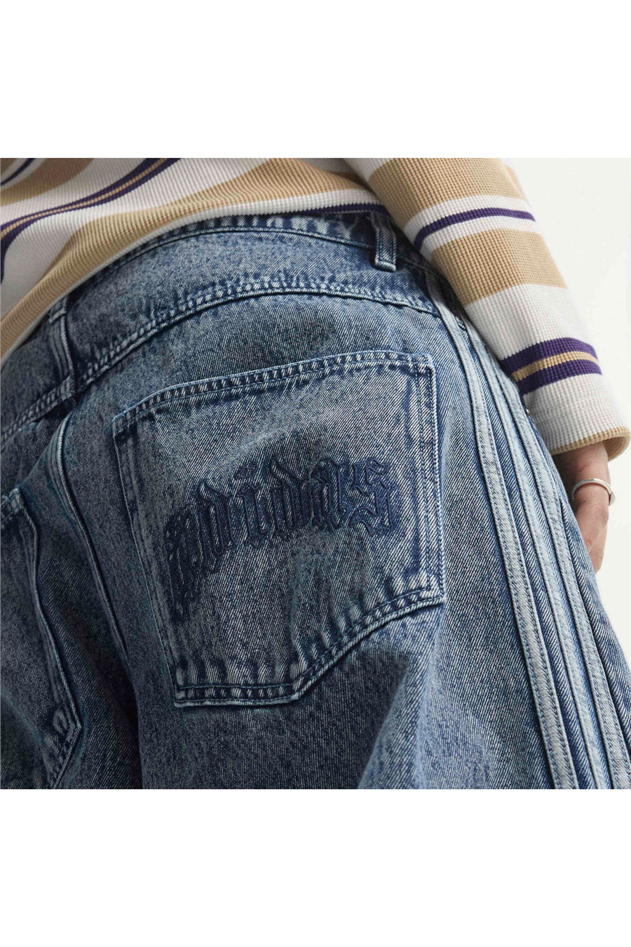 adidas Erkek Kot Pantolon JEANS KQ8853
