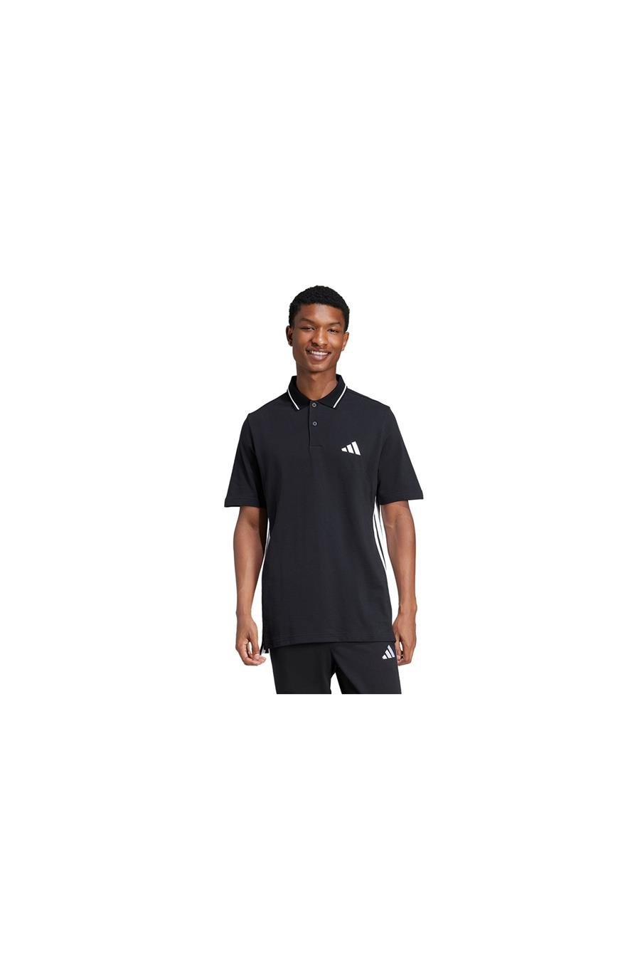adidas Erkek M 3S PQ PS  Polo T-shirt JE6380