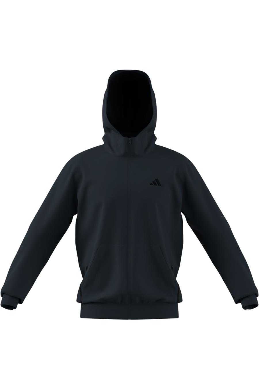 adidas Erkek  Mavi  Ceket D4T FULL-ZIP HO JI8134