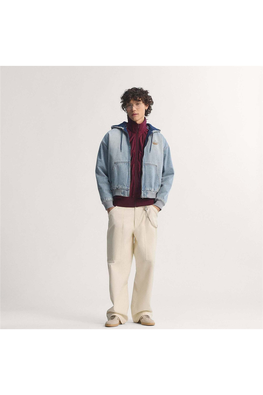 adidas Erkek Mavi Ceket HD KE0131