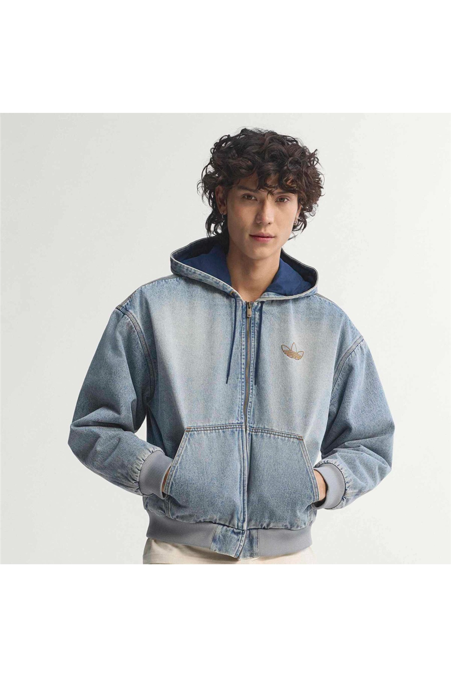 adidas Erkek Mavi Ceket HD KE0131