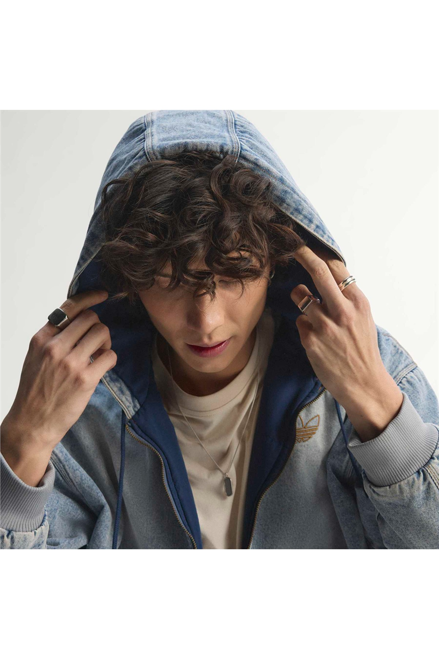 adidas Erkek Mavi Ceket HD KE0131