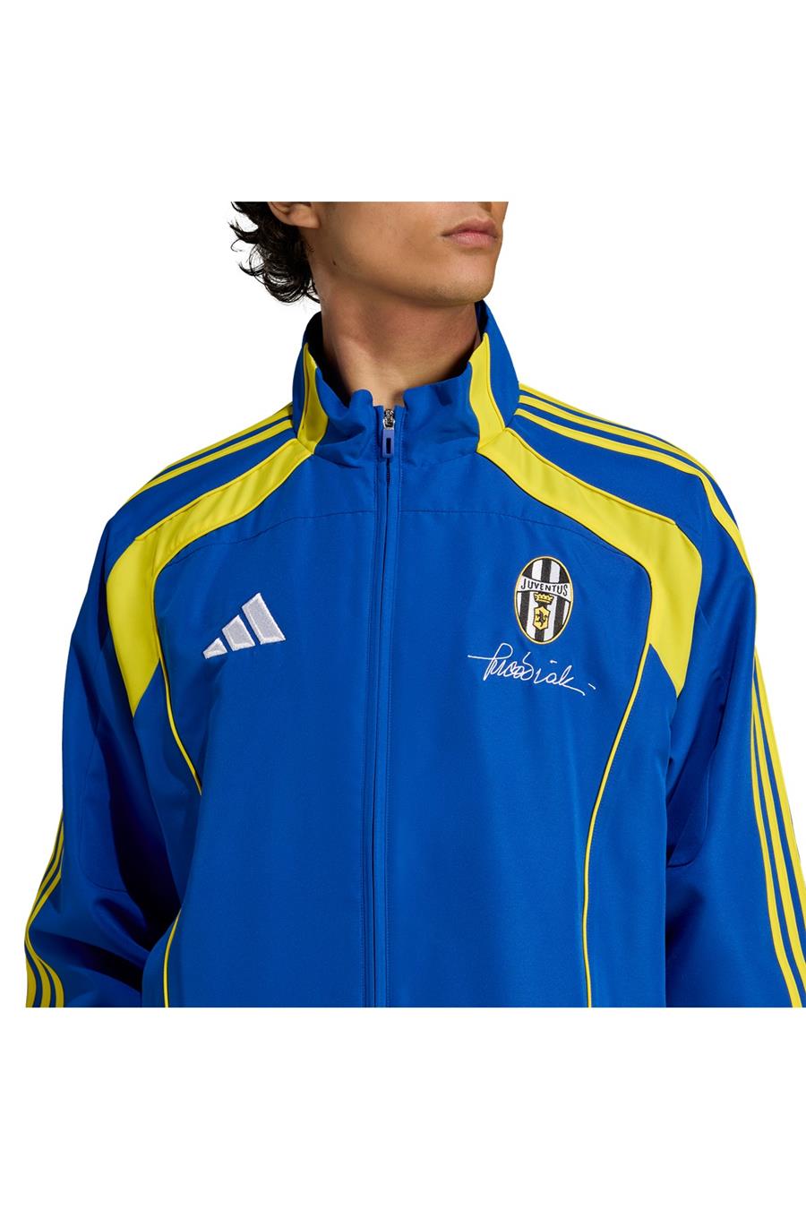 adidas Erkek  Mavi  Ceket JUVE UBP TT JM9470