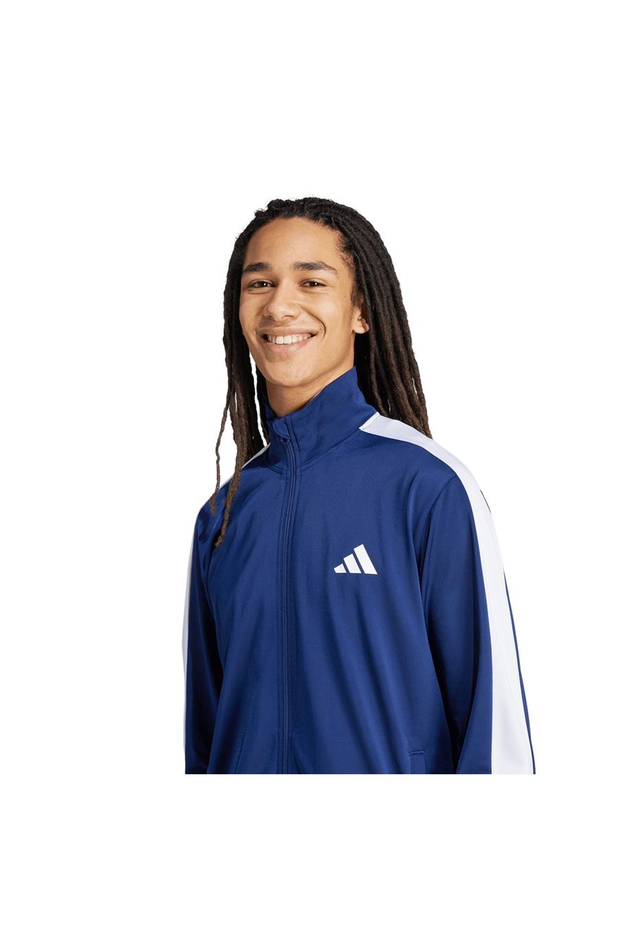 adidas Erkek  Mavi  Ceket M 3S TR CB TT JL8597