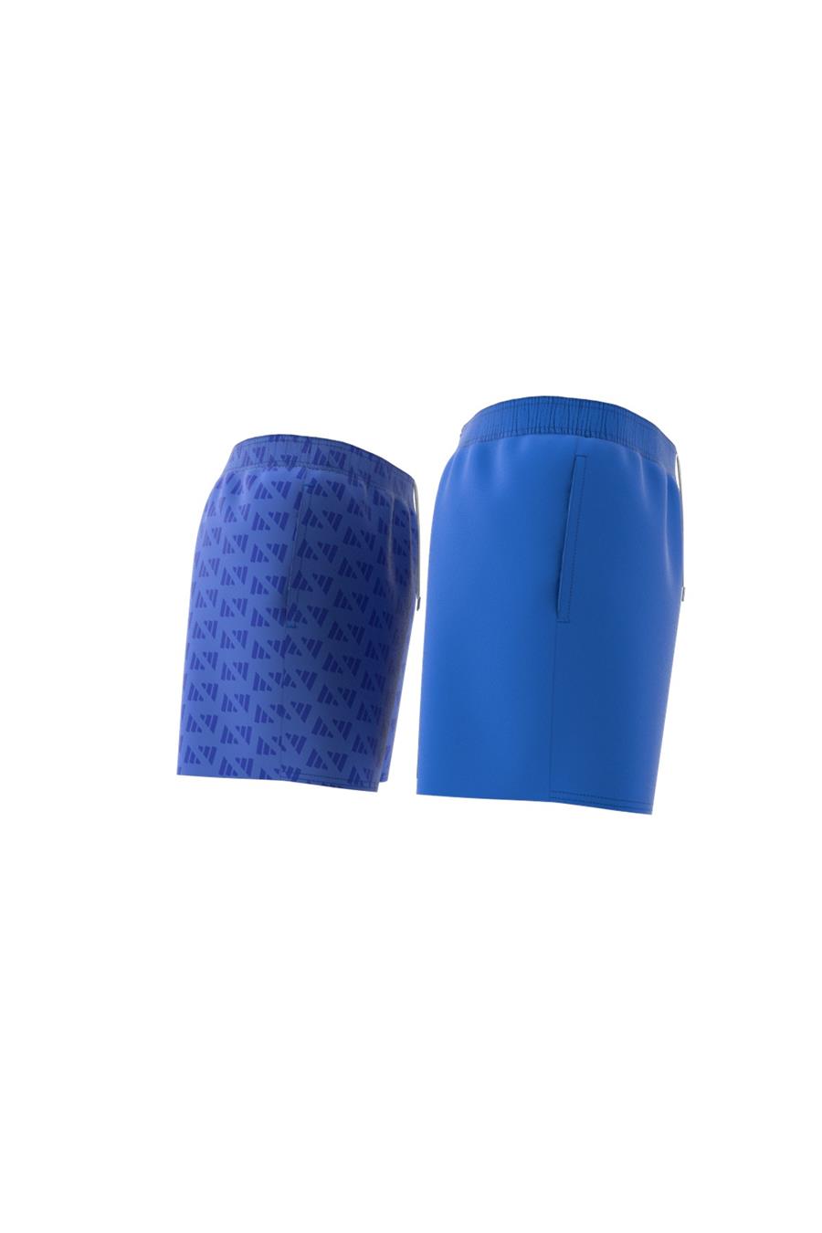 adidas Erkek  Mavi  Deniz Şortu WATER REACT 5IN JE6093