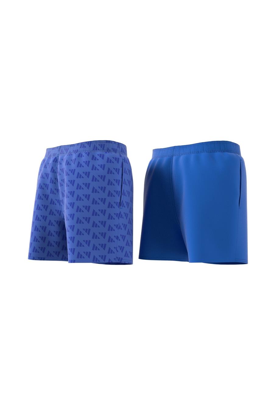 adidas Erkek  Mavi  Deniz Şortu WATER REACT 5IN JE6093