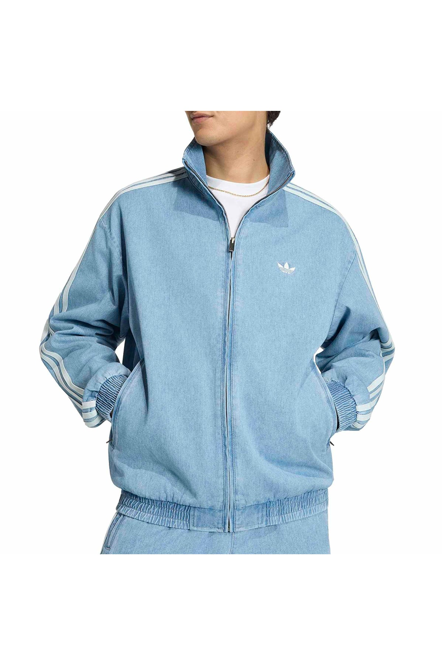 adidas Erkek  Mavi  El Çantası DENIM FB JACKET KX1196