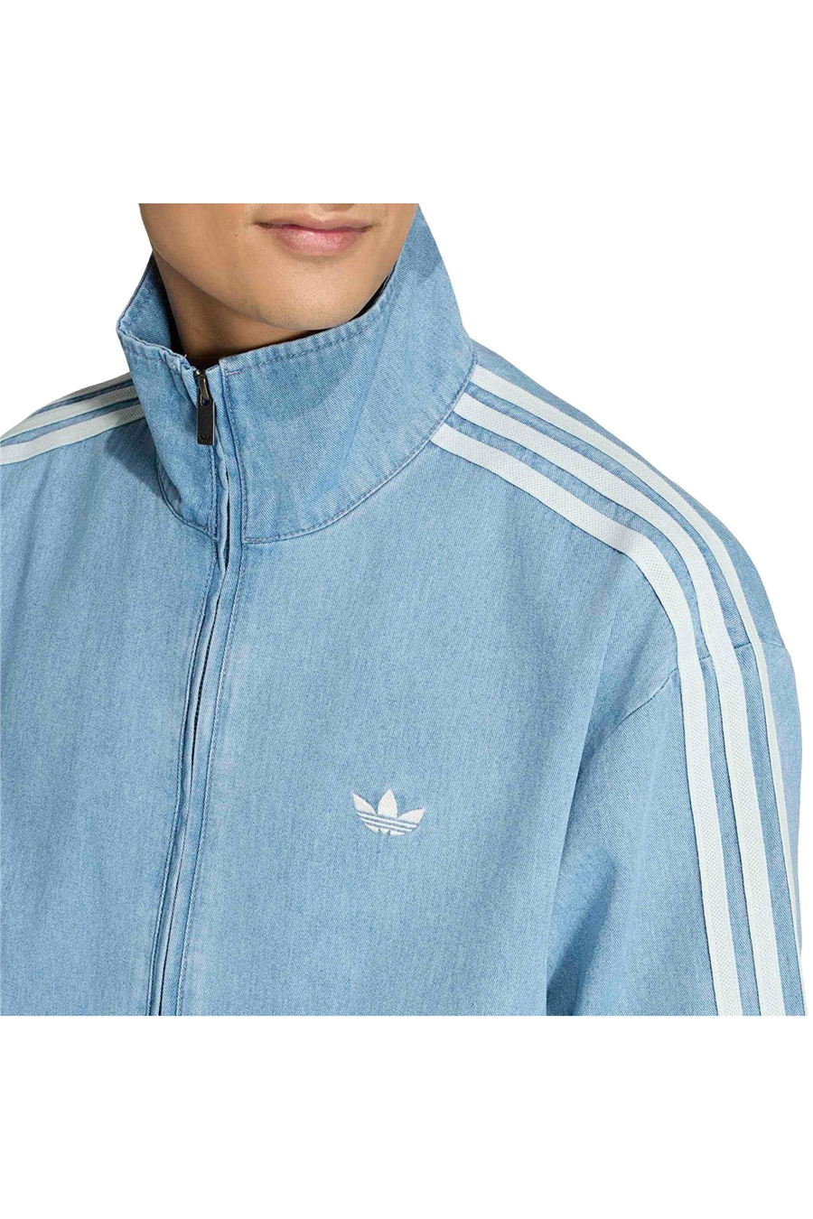 adidas Erkek  Mavi  El Çantası DENIM FB JACKET KX1196