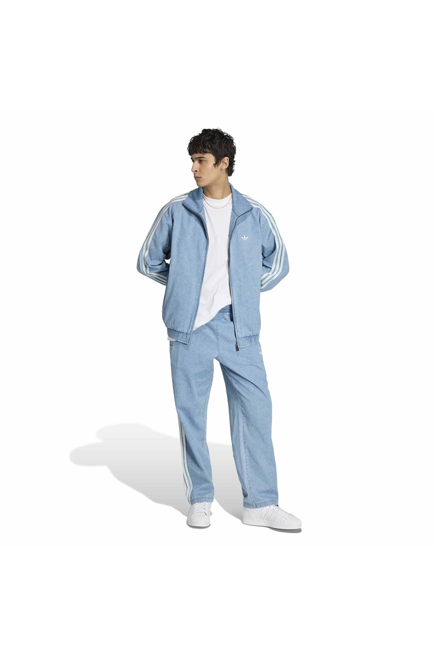 adidas Erkek  Mavi  Eşofman Altı DENIM FB PANTS KX1195