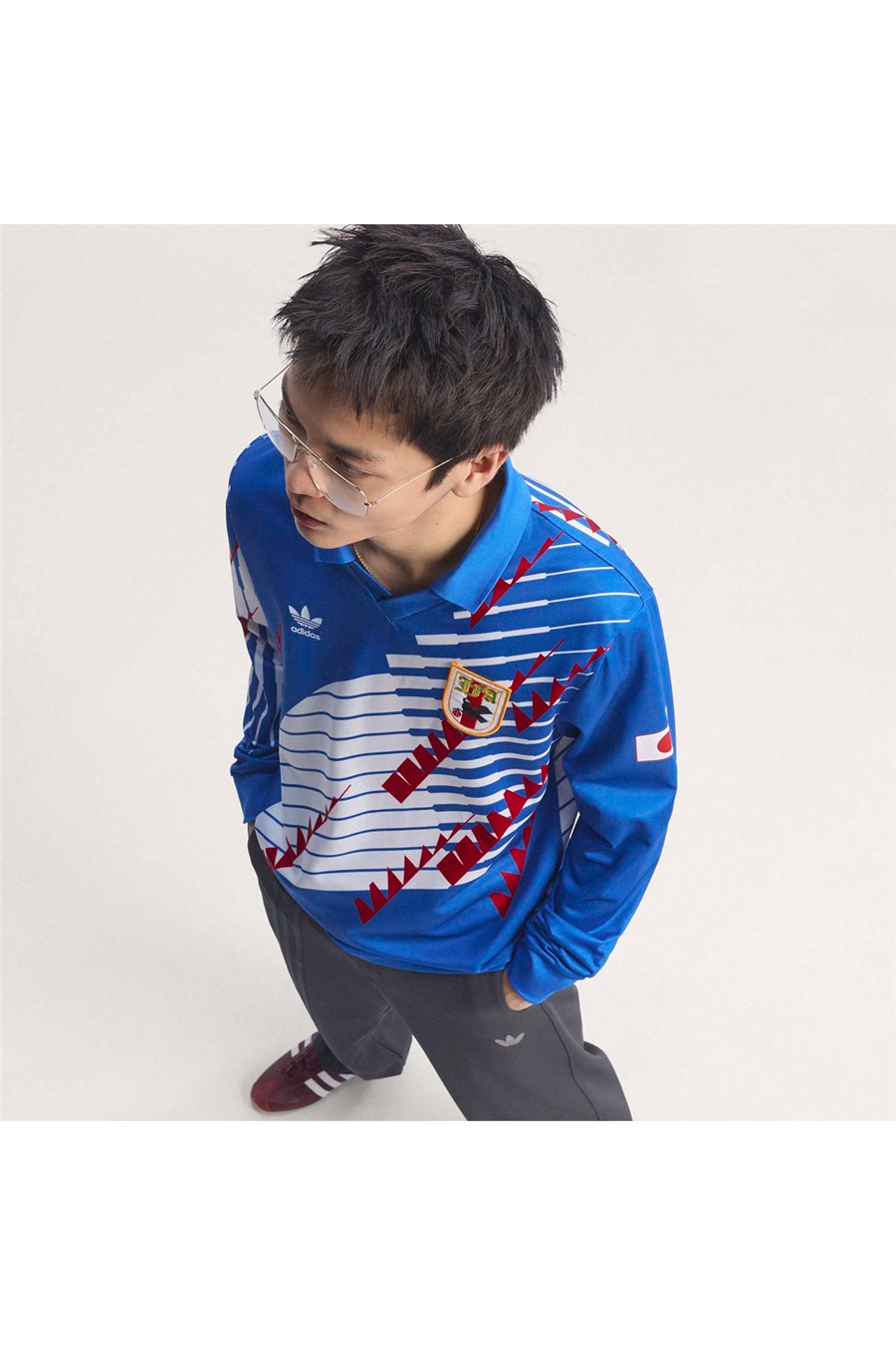 adidas Erkek  Mavi  Forma JFA H JSY 93 KT0827