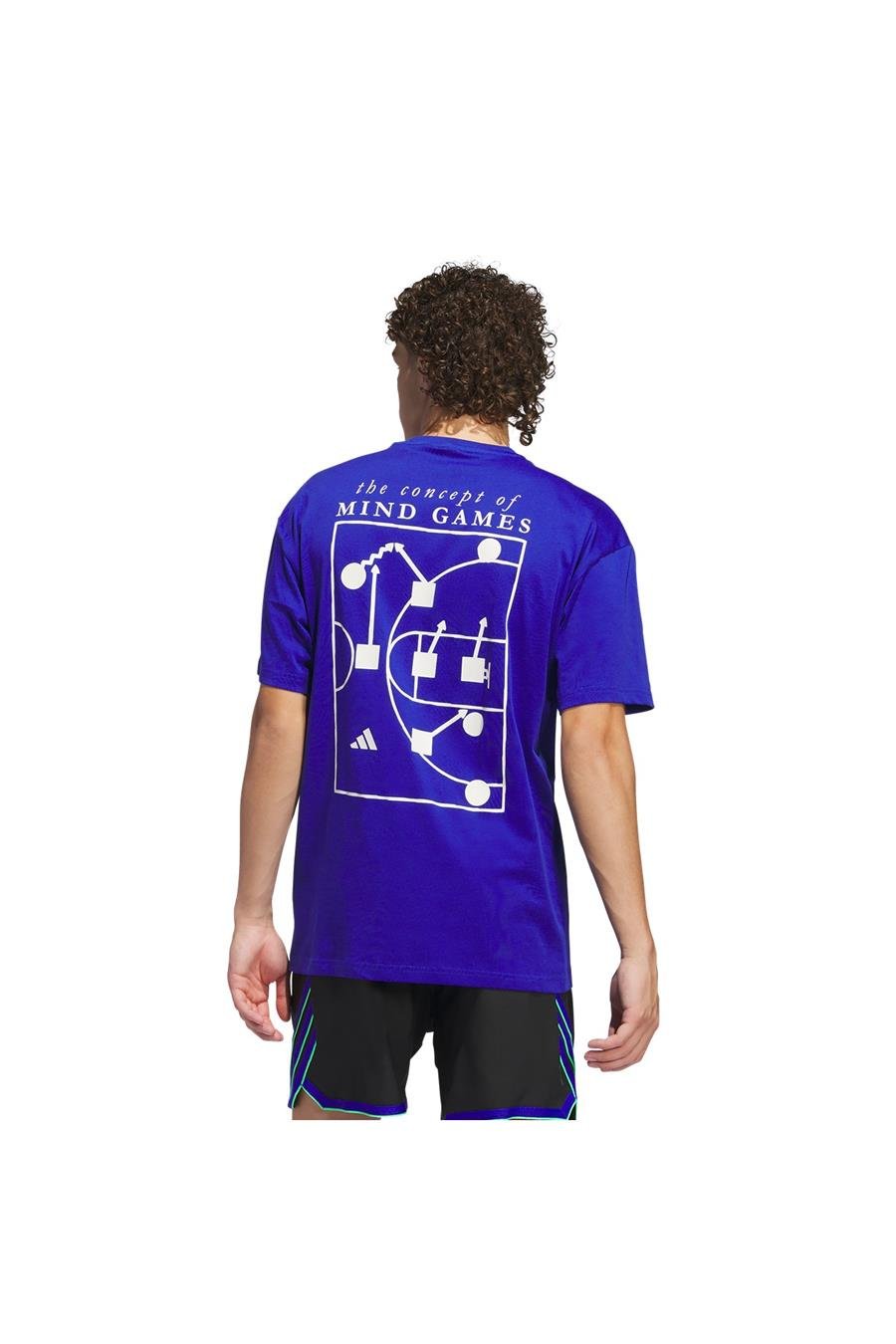 adidas Erkek  Mavi  GRAPHIC TEE (SHORT SLEEVE ADI BB GFX TEE JN7110