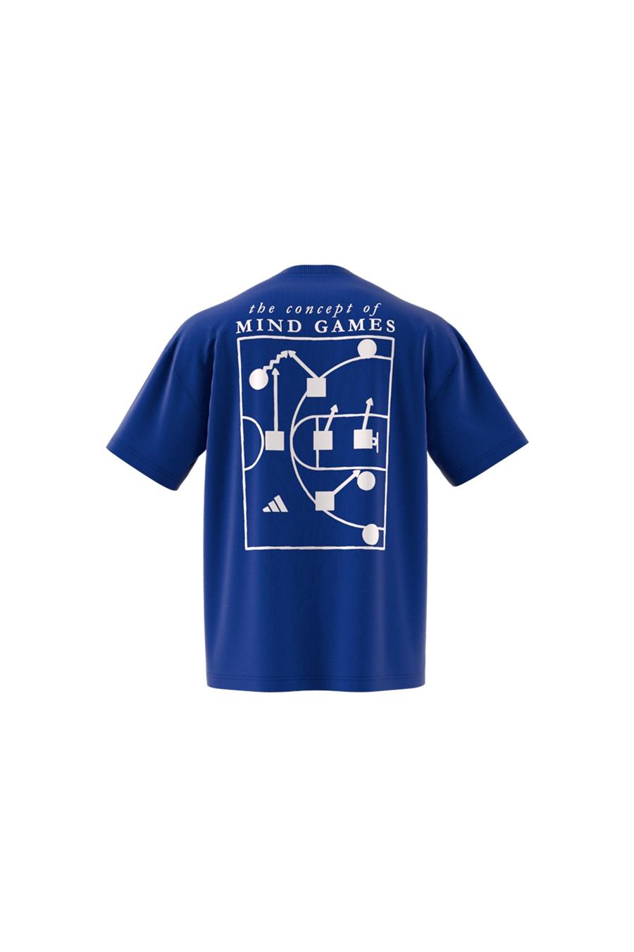 adidas Erkek  Mavi  GRAPHIC TEE (SHORT SLEEVE ADI BB GFX TEE JN7110