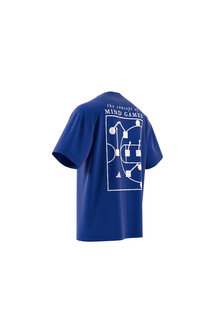 adidas Erkek  Mavi  GRAPHIC TEE (SHORT SLEEVE ADI BB GFX TEE JN7110