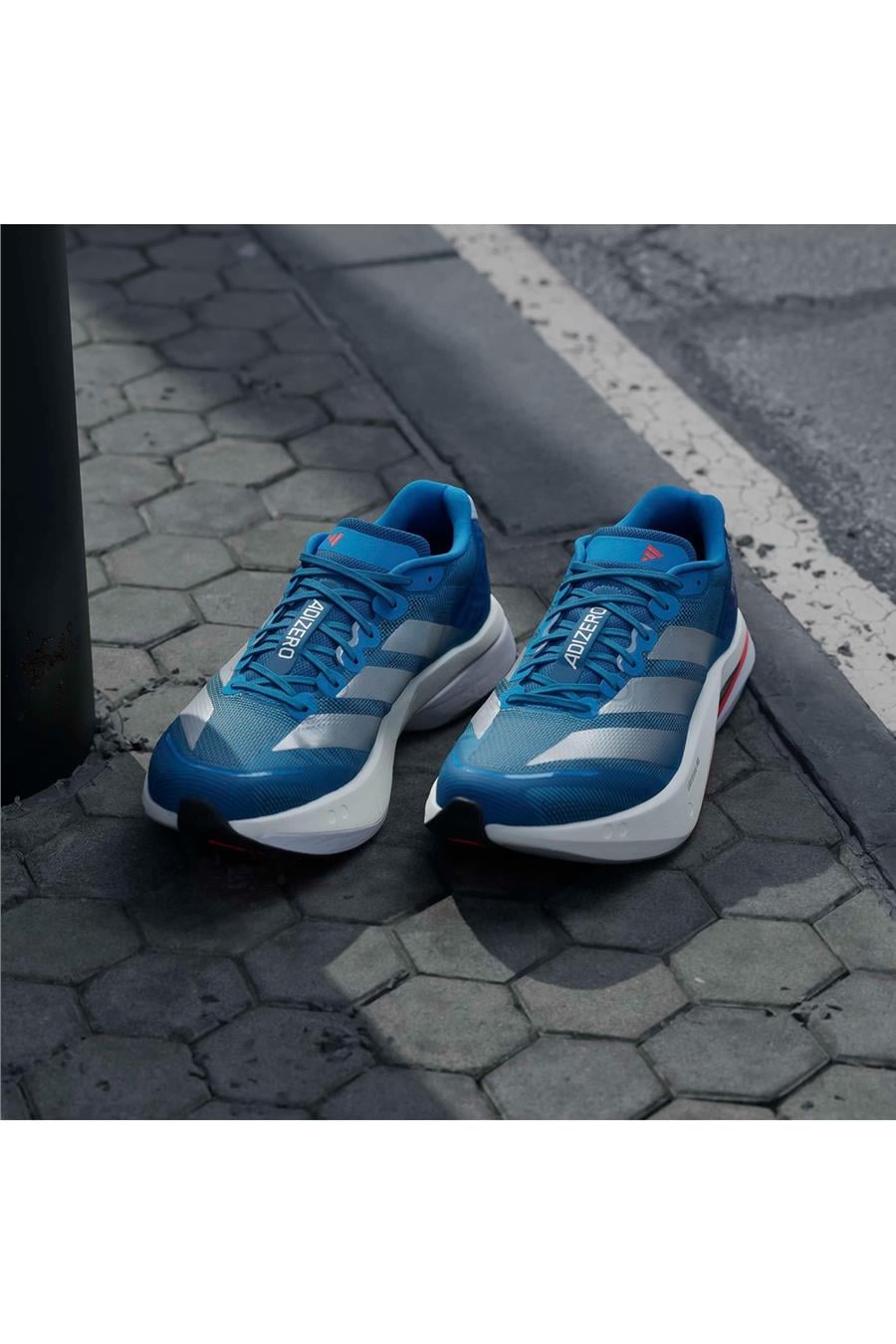 adidas  Erkek Mavi  Koşu Ayakkabısı ADIZERO BOSTON 13 M JR4868