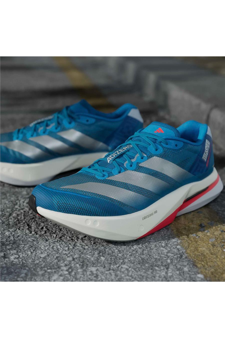 adidas  Erkek Mavi  Koşu Ayakkabısı ADIZERO BOSTON 13 M JR4868