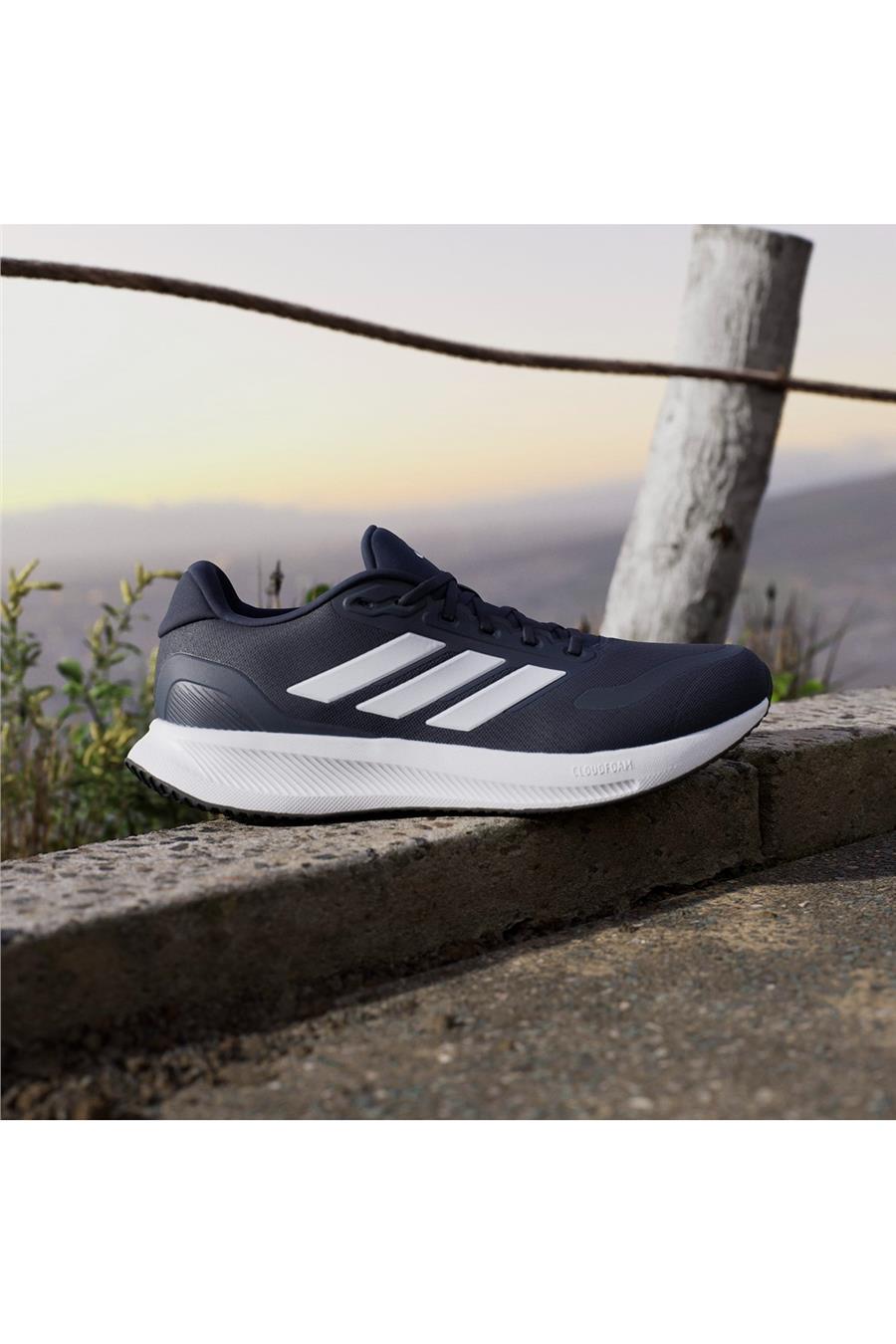 adidas Erkek  Mavi  Koşu Ayakkabısı RUNFALCON 5 IE8809