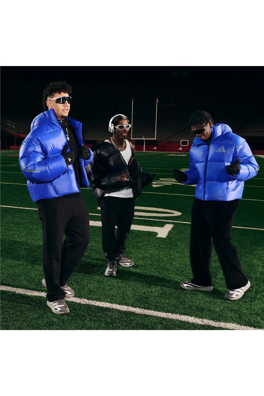 adidas Erkek  Mavi  Mont M Z.N.E. PUFFER JW1515