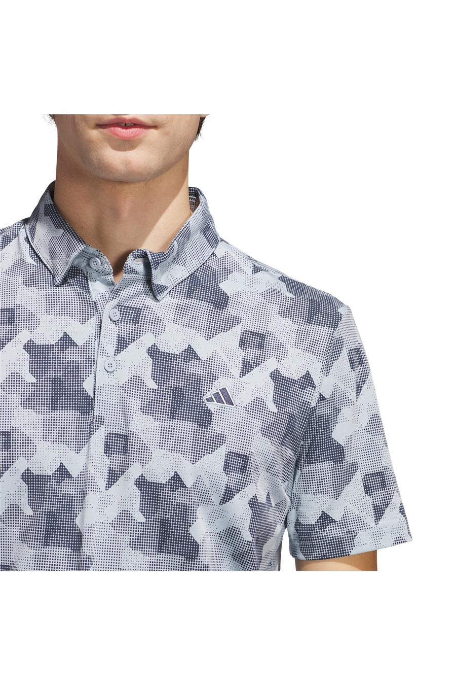 adidas Erkek  Mavi  Polo T-shirt GO-TO PRT POLO JP0471