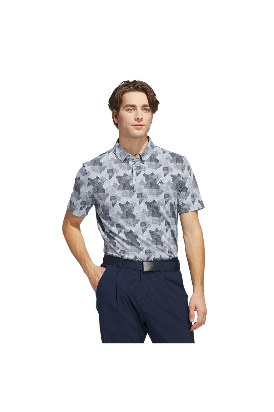 adidas Erkek  Mavi  Polo T-shirt GO-TO PRT POLO JP0471