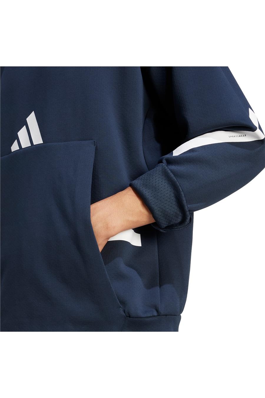 adidas  Erkek  Mavi  Sweatshirt M Z.N.E. HD JW4729