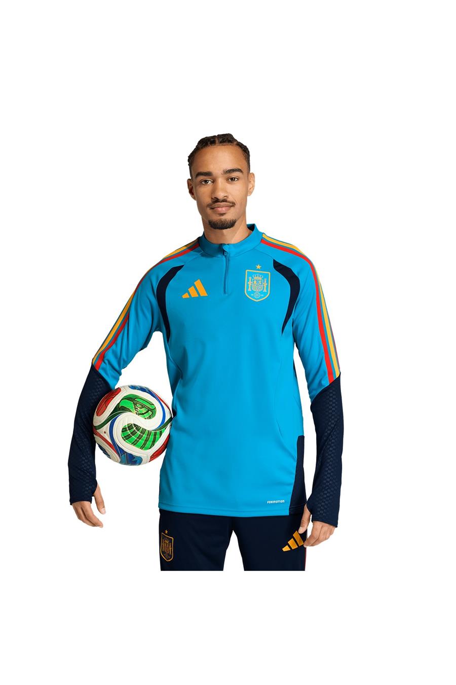 adidas Erkek  Mavi  Sweatshirt RFEF TR TOP KA8196