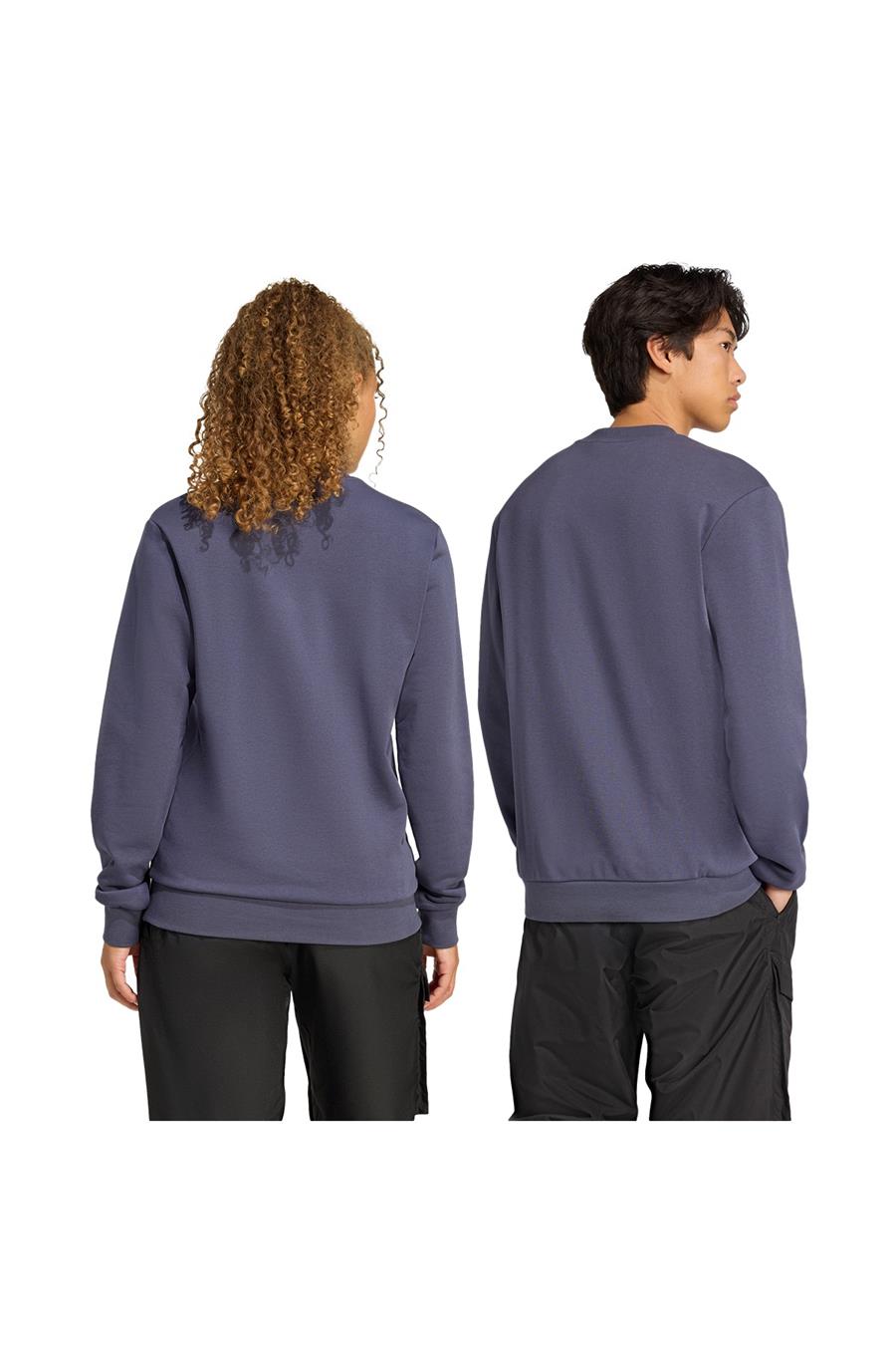 adidas Erkek  Mavi  Sweatshirt SNOW CREW KE2318