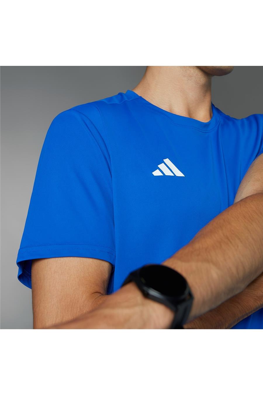 adidas Erkek  Mavi  T-shirt ADIZERO E TEE IT1469