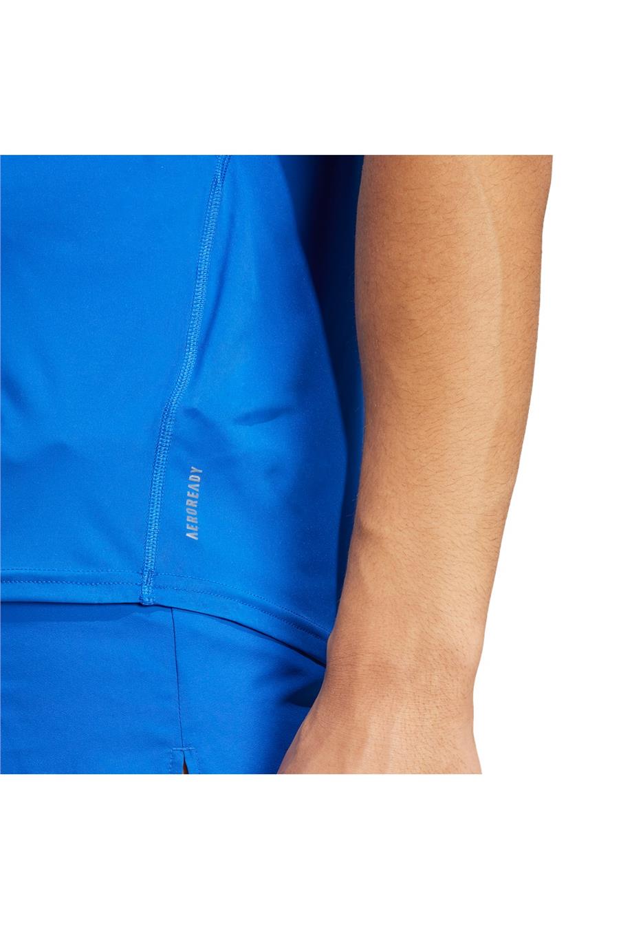 adidas Erkek  Mavi  T-shirt ADIZERO E TEE IT1469