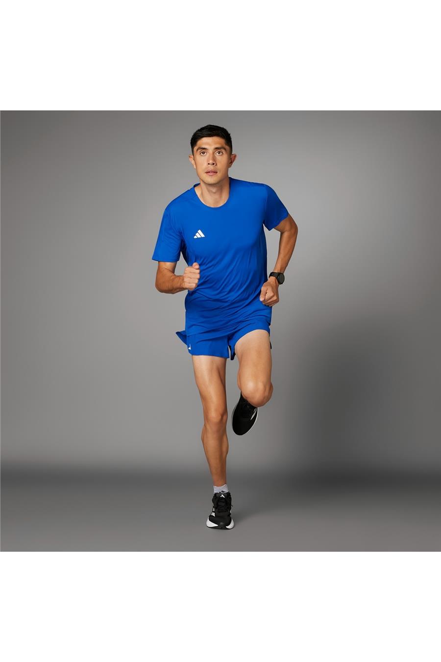 adidas Erkek  Mavi  T-shirt ADIZERO E TEE IT1469