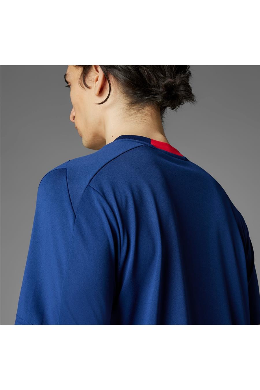 adidas Erkek  Mavi  T-shirt D4T HERITAGE TEE Mavi JI6353