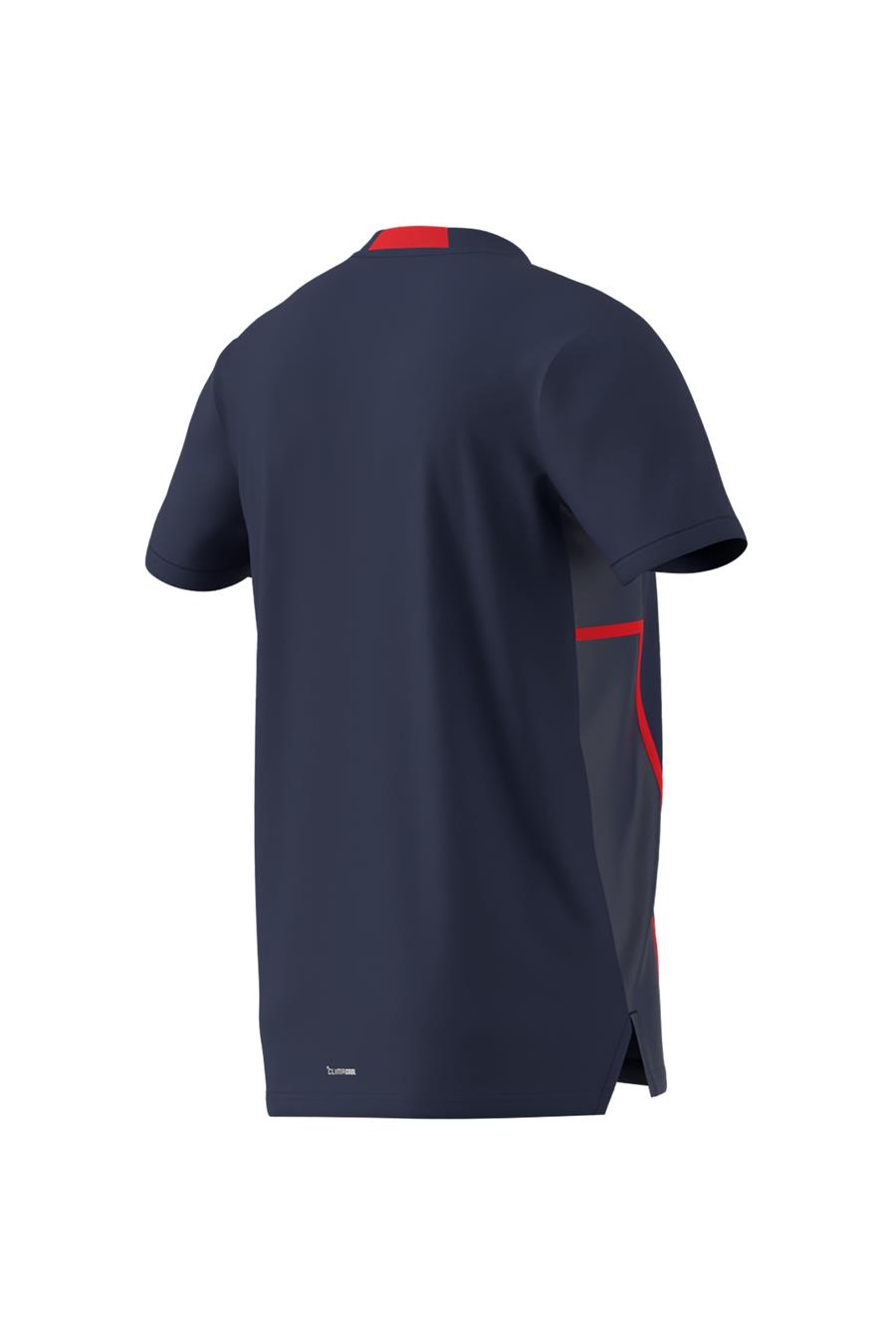 adidas Erkek  Mavi  T-shirt D4T HERITAGE TEE Mavi JI6353