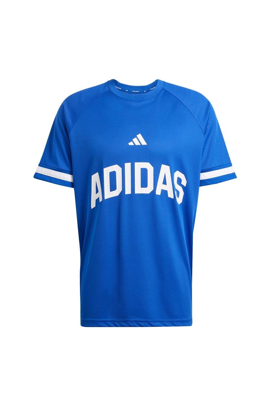 adidas Erkek  Mavi  T-shirt M US SPORT TEE JD8098